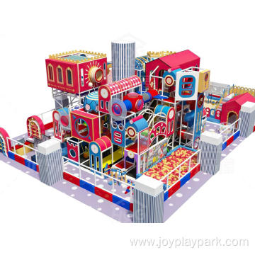 Indoor Children's Tensioned Web Playground in Good Quality